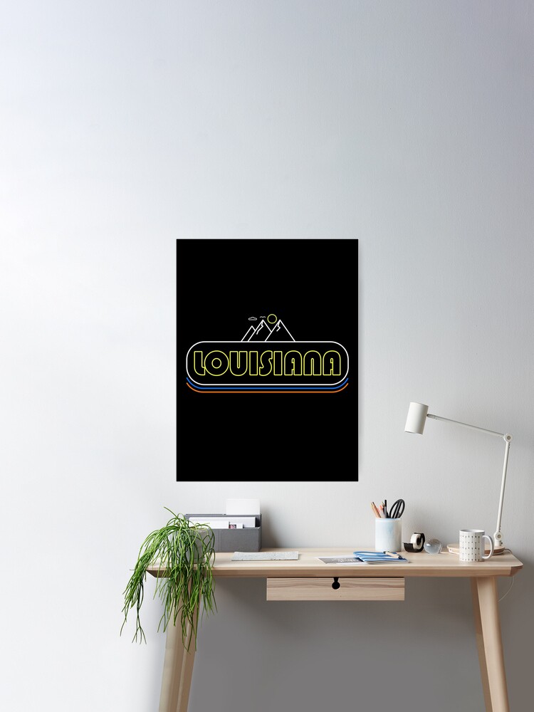 Louisiana Retro Vintage - Louisiana Mountain Souvenir - Gift - Hometown -  Hiking - Nature Essential T-Shirt for Sale by HappyTees Lab