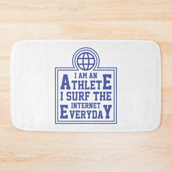 Item preview, I am an athlete, i surf the internet daily designed and sold by Ram94.