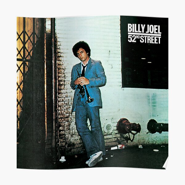 billy joel 52 street 2021 siodok Poster