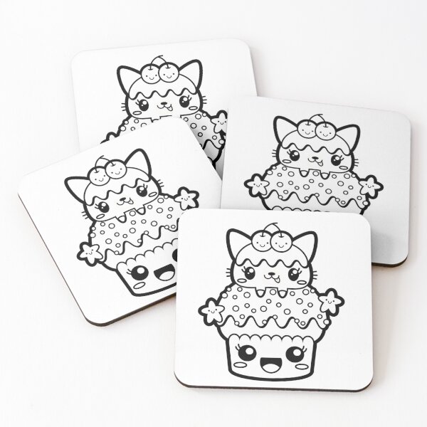 Item preview, Cat Love CupCake designed and sold by Mywaymylife.
