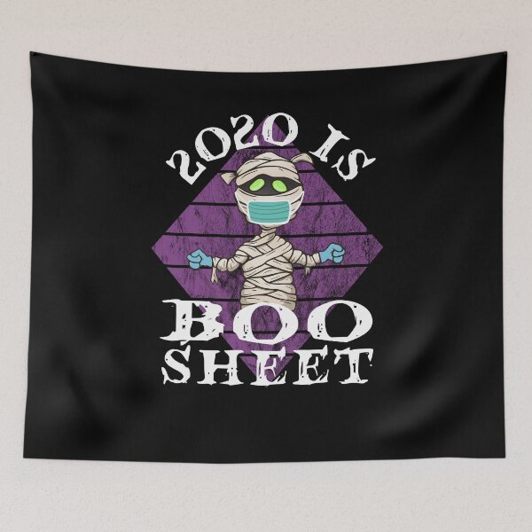 Aperçu de l'œuvre 2020 Is Boo Sheet Funny Halloween 2020 Momie créée et vendue par T-minus.