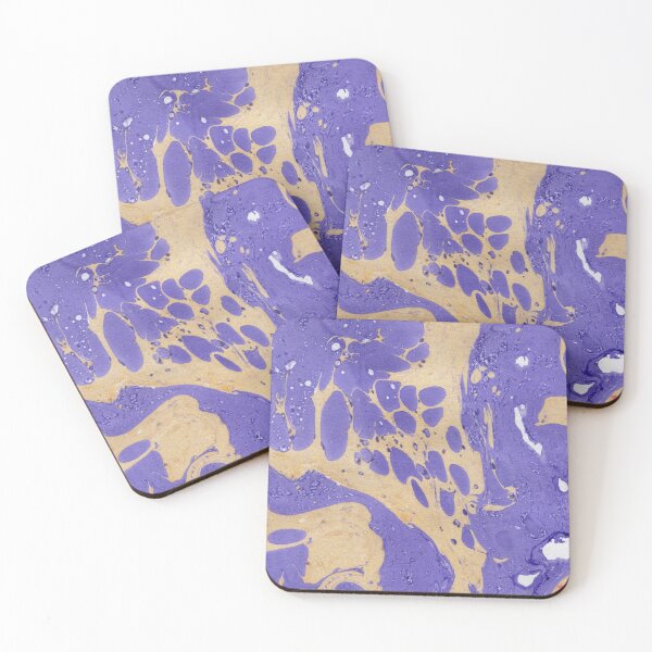 Item preview, Purple skin and white acrylic painting  designed and sold by Designhub14.