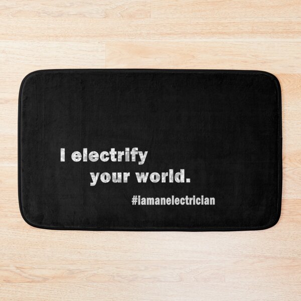 Item preview, Electrician - I electrify your world designed and sold by Michelle Ng.