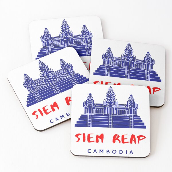 Item preview, Siem Reap Cambodia Kampuchea Angkor Wat designed and sold by Hoiho Adventure Shirts.