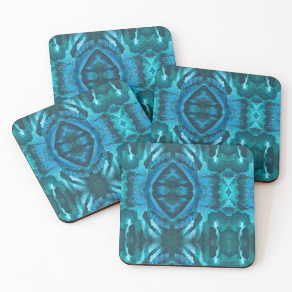 Item preview, Turquoise-blue pattern designed and sold by EnfinityDesign.