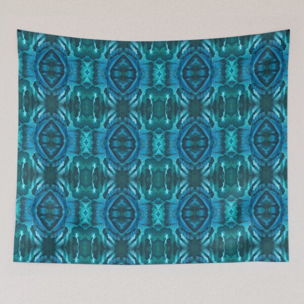 Item preview, Turquoise-blue pattern designed and sold by EnfinityDesign.