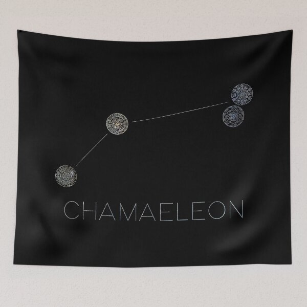 Item preview, Chamaeleon Constellation Mandalas designed and sold by MetaPhyStore.