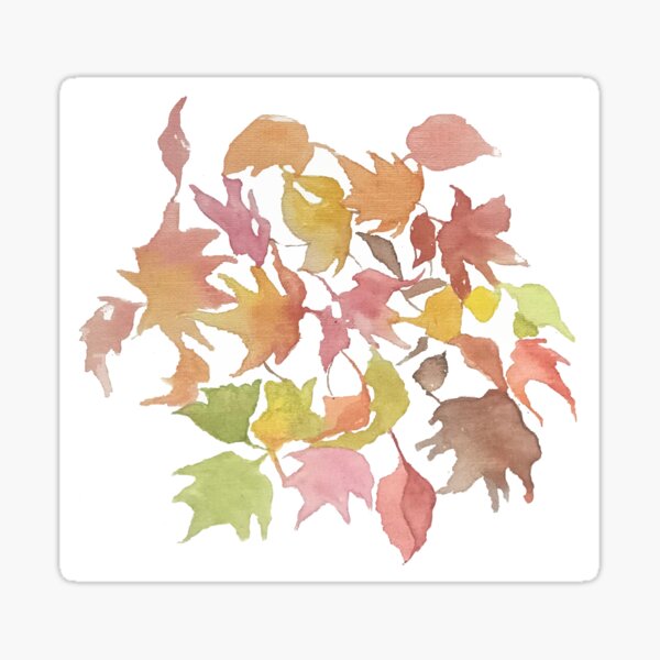 Fall leafs 2 Sticker