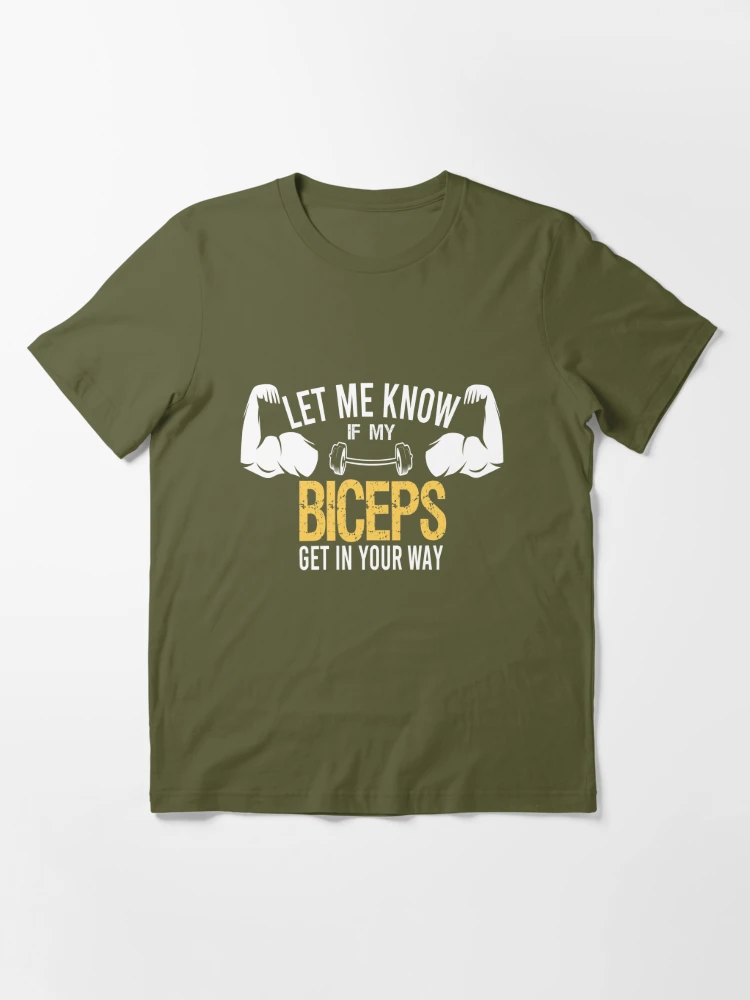 Gym Lover Shirt Funny Fitness Gift for Men, Let Me Know If My