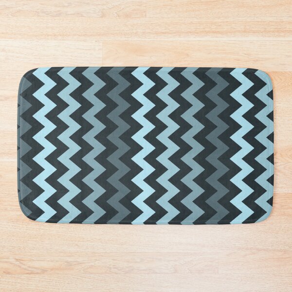 Item preview, Zig Zag Lines in Marine Colors designed and sold by ZANGRAM.