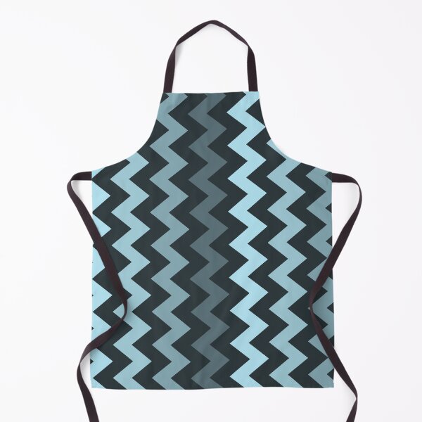 Item preview, Zig Zag Lines in Marine Colors designed and sold by ZANGRAM.