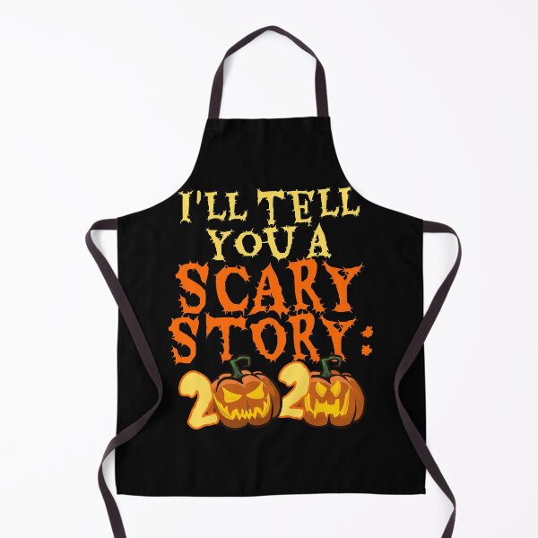 Item preview, I will tell you a scary story: 2020, Halloween evil pumpkin jack o lantern designed and sold by DeliriousSteve.