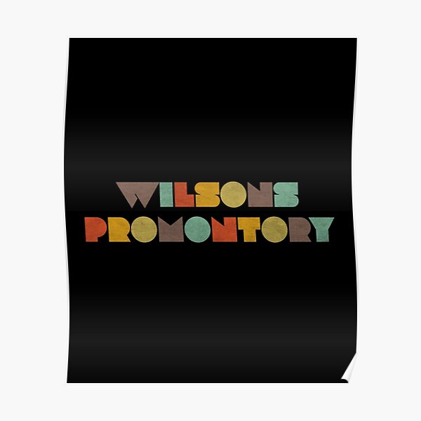 Wilsons Promontory Vintage Poster