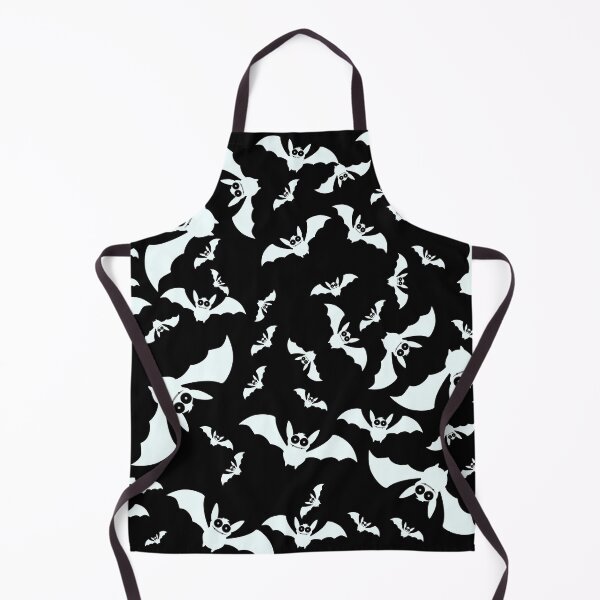 Item preview, Bats halloween pattern on black background designed and sold by Aura-E.