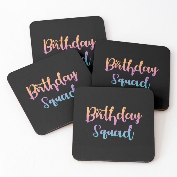 Item preview, Birthday Squad designed and sold by autlu.