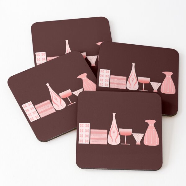 Item preview, Mid-Century Bar in Pink designed and sold by Christine Crawford.