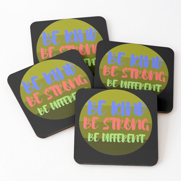 Item preview, Be Kind Be Strong Be Different designed and sold by Quadghouls.