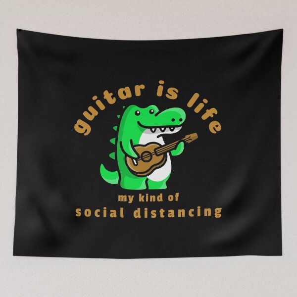 Item preview, Green Alligator Strumming Guitar designed and sold by boisebug.