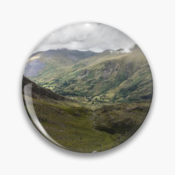 Item preview, Llanberis pass - Glyder Fawr - Y Garn - Snowdonia - Wales designed and sold by Inflict Design.
