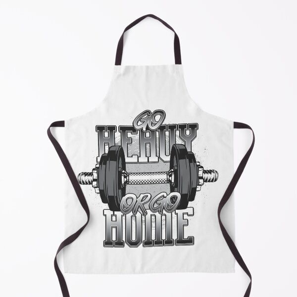 Item preview, gym stickers go heavy or go home new design designed and sold by Cardio Boutique.