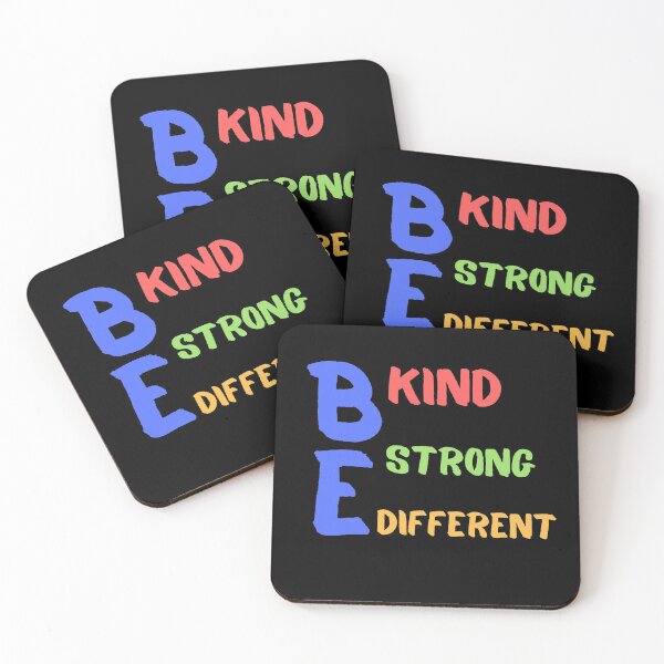 Item preview, Be Kind Be Strong Be Different designed and sold by Quadghouls.