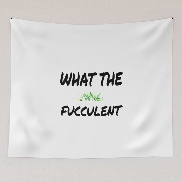 Item preview, what the fucculent sign designed and sold by medbouk1.