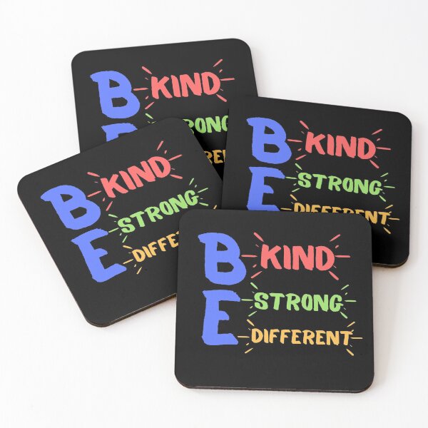 Item preview, Be Kind Be Strong Be Different designed and sold by Quadghouls.