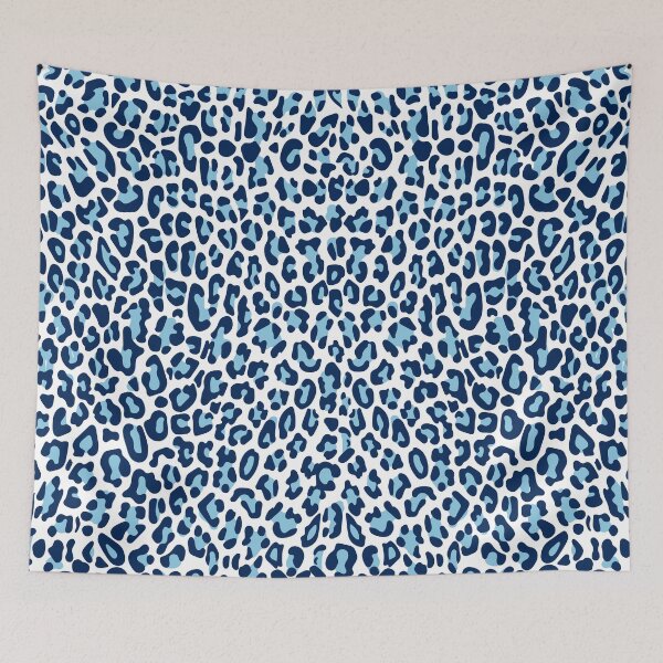 Item preview, Blue Leopard Skin designed and sold by Ribeiro Design.