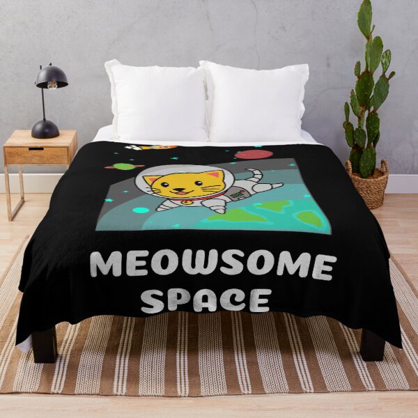Item preview, MEOWSOME SPACE - FUNNY CAT PUN designed and sold by gaCh438.