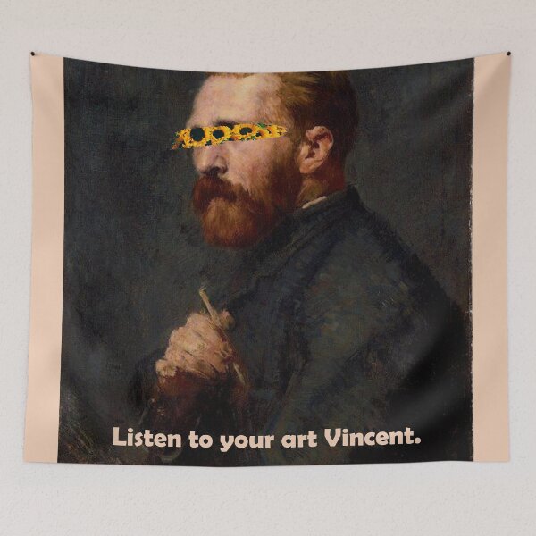 Item preview, Listen to your art Vincent. designed and sold by nabiisalive.