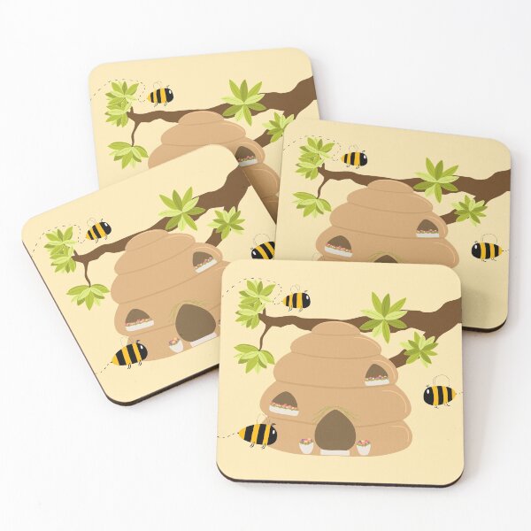Item preview, Sweet Honeybee Beehive Home designed and sold by Christine Crawford.