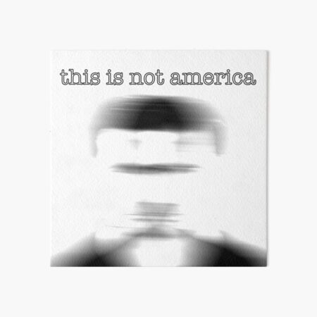 Item preview, This Is Not America - Claes Bang (motion blur) designed and sold by Dracula Fan Art.