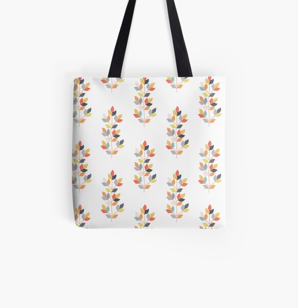 CLIMBING LEAVES All Over Print Tote Bag