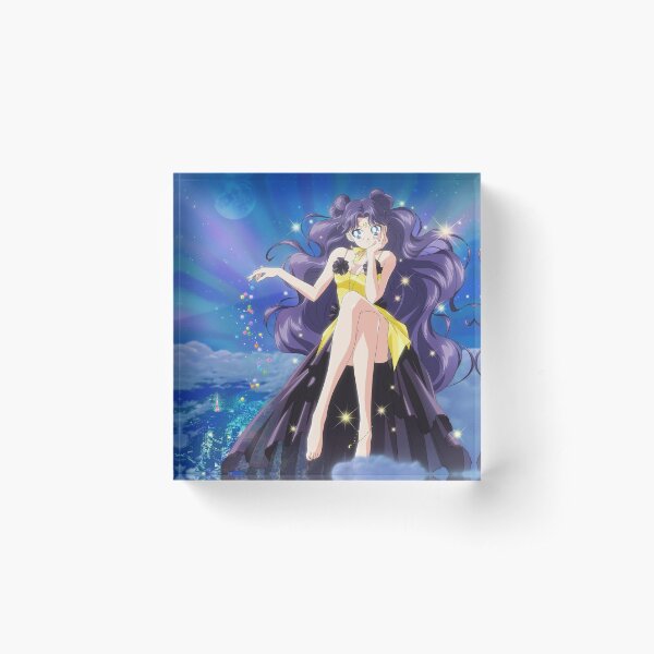 Human Luna Acrylic Block