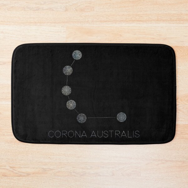 Item preview, Corona Australis Constellation Mandalas designed and sold by MetaPhyStore.