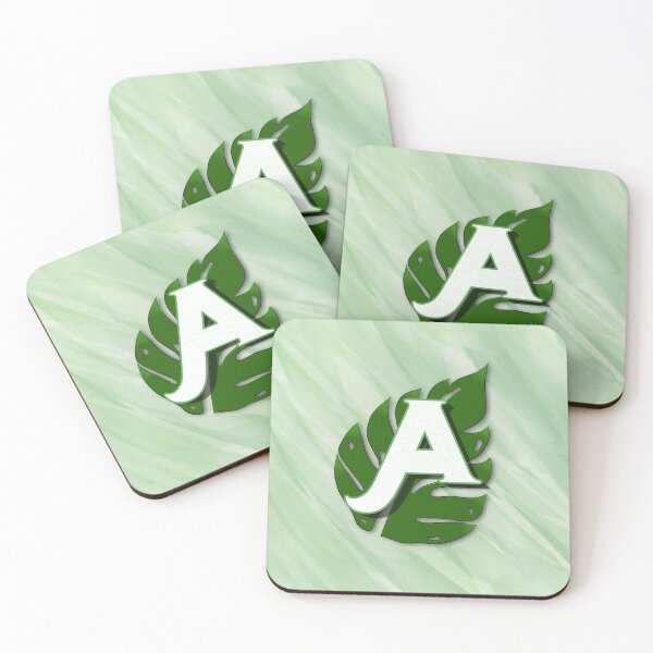 Item preview, Monstera Leaf Letter "A" designed and sold by isacaste.
