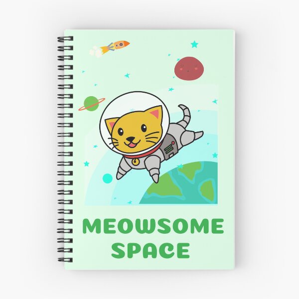 Artikelvorschau, MEOWSOME SPACE - LUSTIGER CAT PUN entworfen und verkauft von gaCh438.