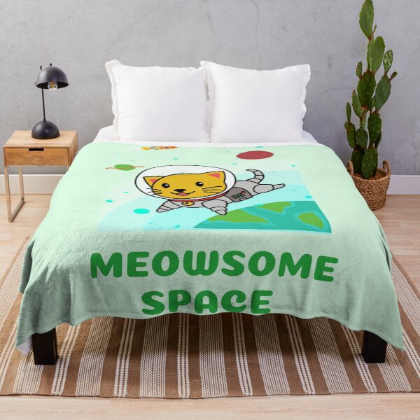 Item preview, MEOWSOME SPACE - FUNNY CAT PUN designed and sold by gaCh438.