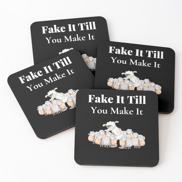 Item preview, Fake It Till You Make It designed and sold by APrettyView.