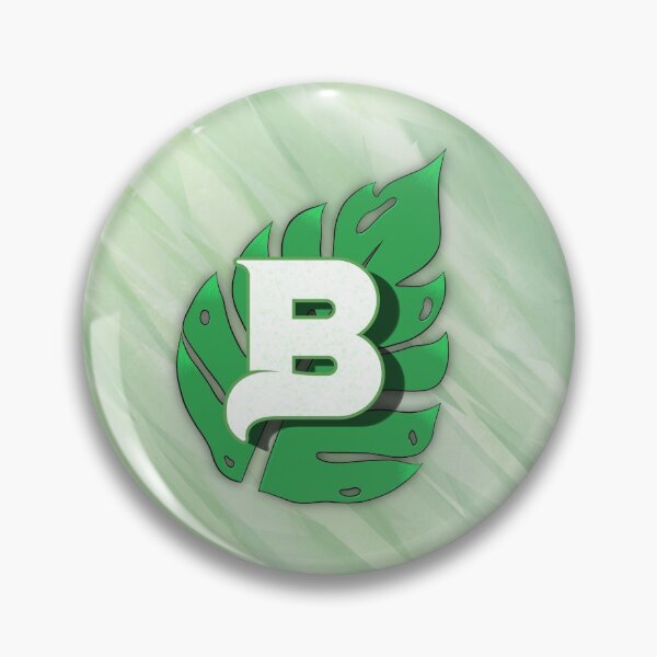 Item preview, Monstera Leaf Letter "B" designed and sold by isacaste.