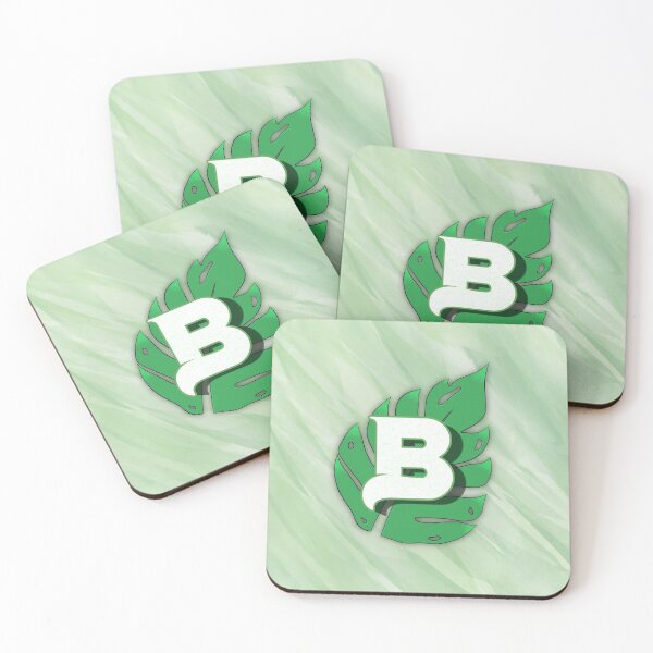 Item preview, Monstera Leaf Letter "B" designed and sold by isacaste.