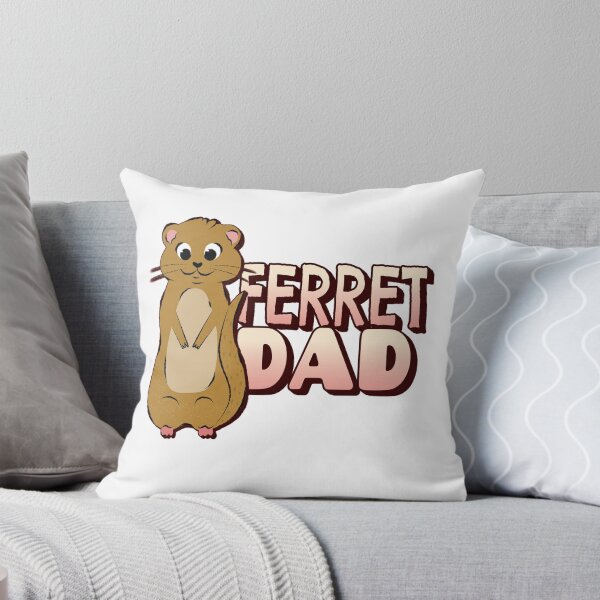 Item preview, Ferret Dad Cute Cartoon Standing designed and sold by jacks-tees.