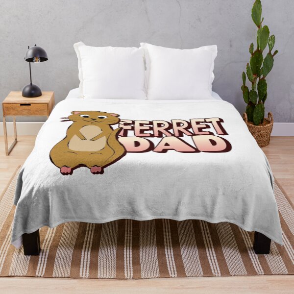 Item preview, Ferret Dad Cute Cartoon Standing designed and sold by jacks-tees.