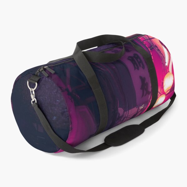 Item preview, Synthwave Tokyo Neon Underworld Red Lantern in narrow dark alley designed and sold by TokyoLuv.
