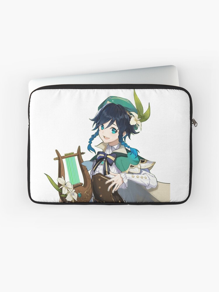 Sale Venti Genshin Impact Laptop Sleeve By Hheiyeh Redbubble