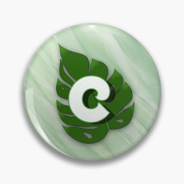 Item preview, Monstera Leaf Letter "C" designed and sold by isacaste.