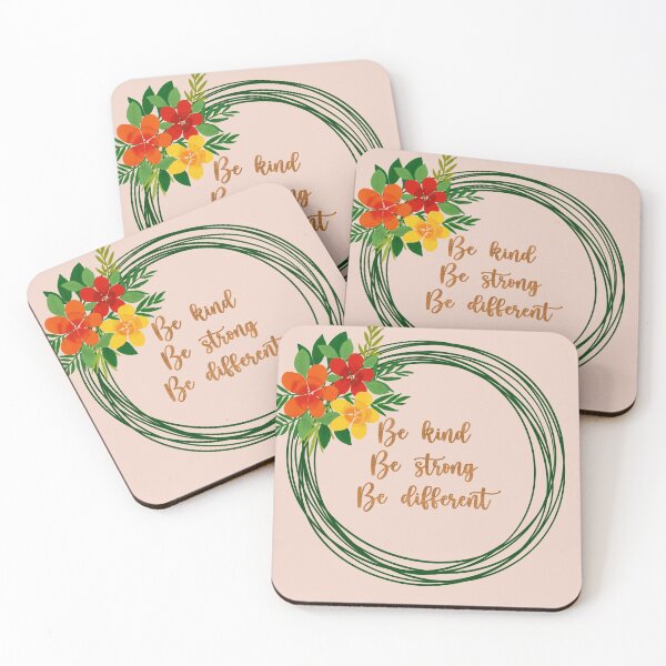 Item preview, be kind be strong be different positivity  designed and sold by Aura-E.