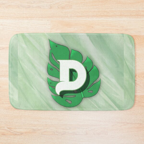 Item preview, Monstera Leaf Letter "D" designed and sold by isacaste.