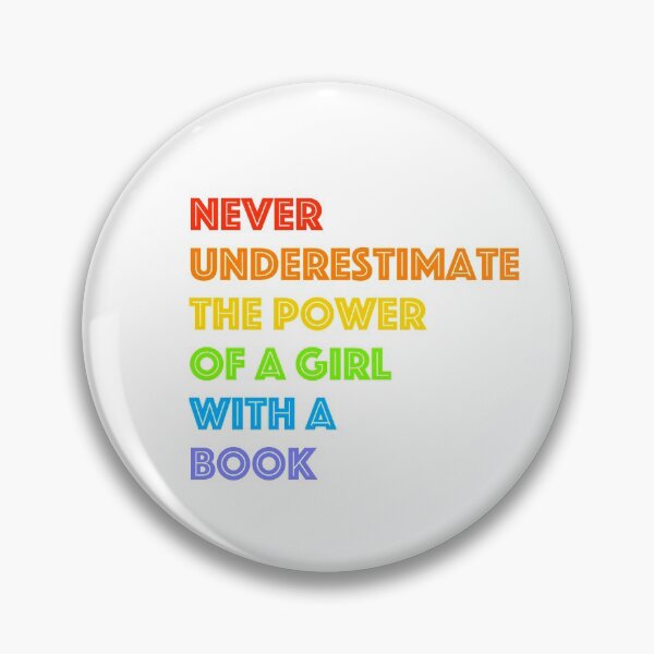 Item preview, RBG - Never Underestimate the Power of a Girl With a Book designed and sold by creativeloft.