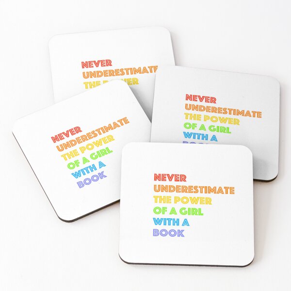 Item preview, RBG - Never Underestimate the Power of a Girl With a Book designed and sold by creativeloft.